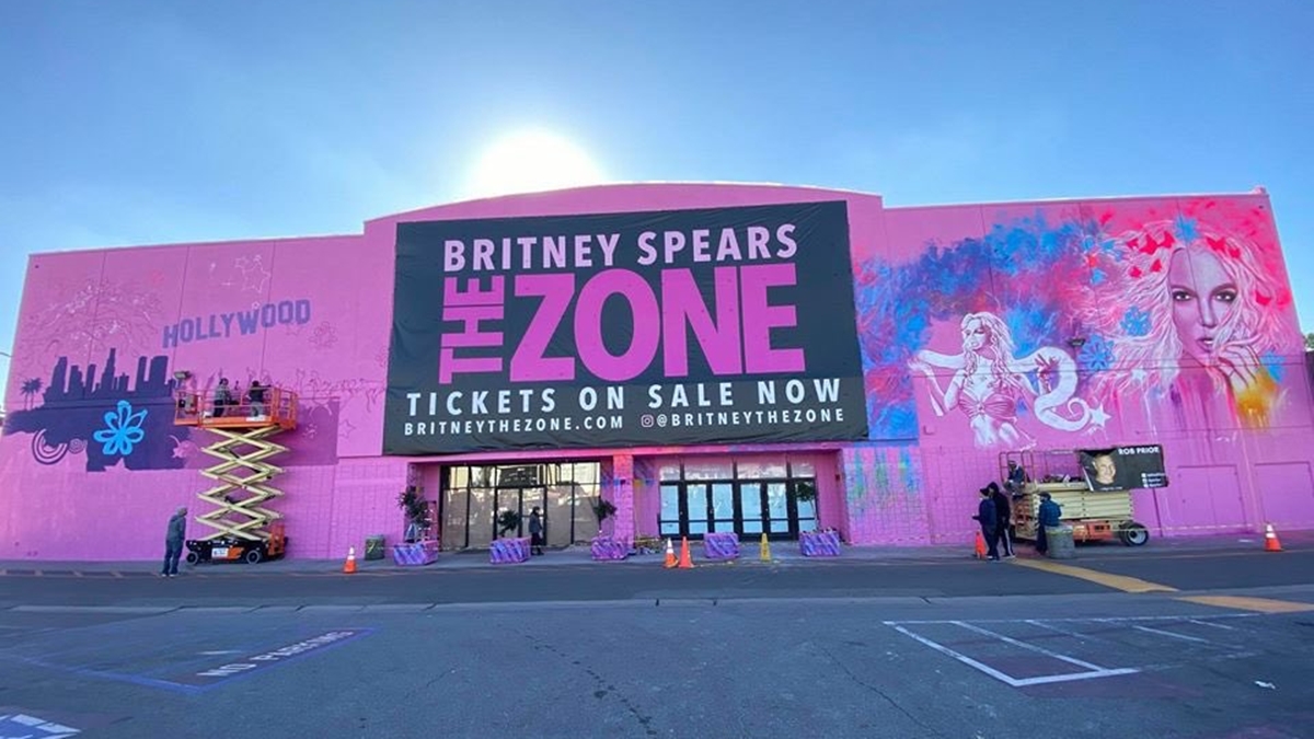 Exposição Britney Spears The Zone (Reprodução)