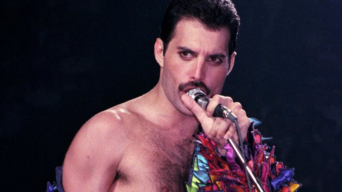O cantor Freddie Mercury (Foto: Reprodução)