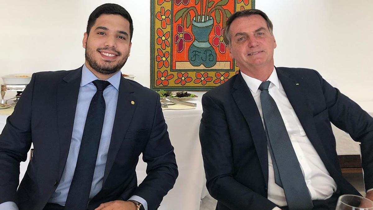 Deputado André Fernandes e Bolsonaro (Reprodução/Instagram)