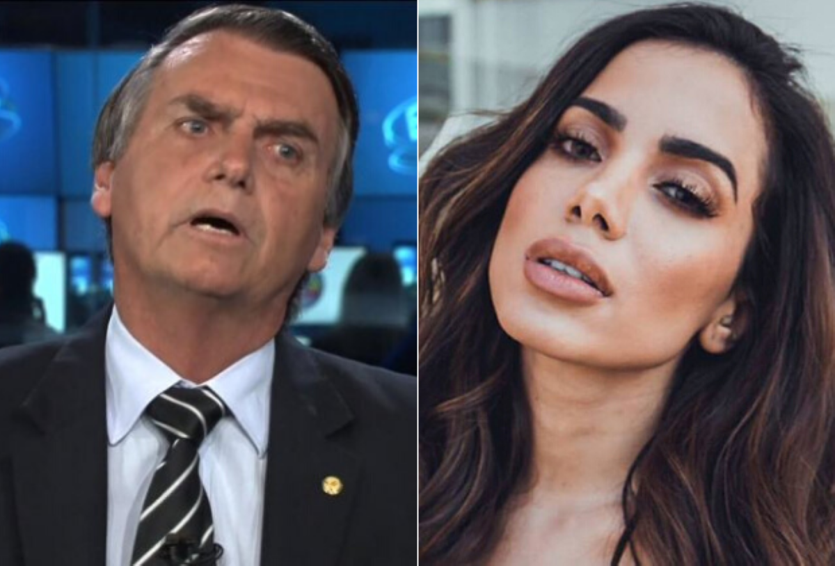 Anitta e Jair Bolsonaro