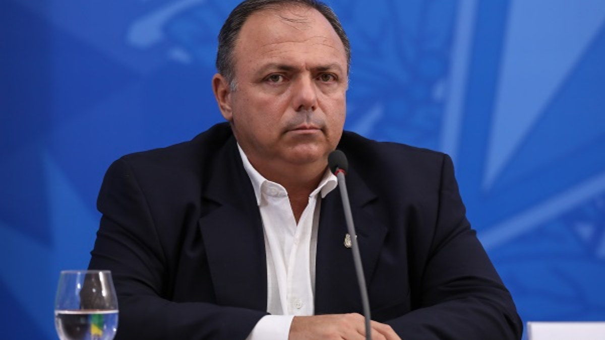 O Ex-ministro da Saúde Eduardo Pazuello