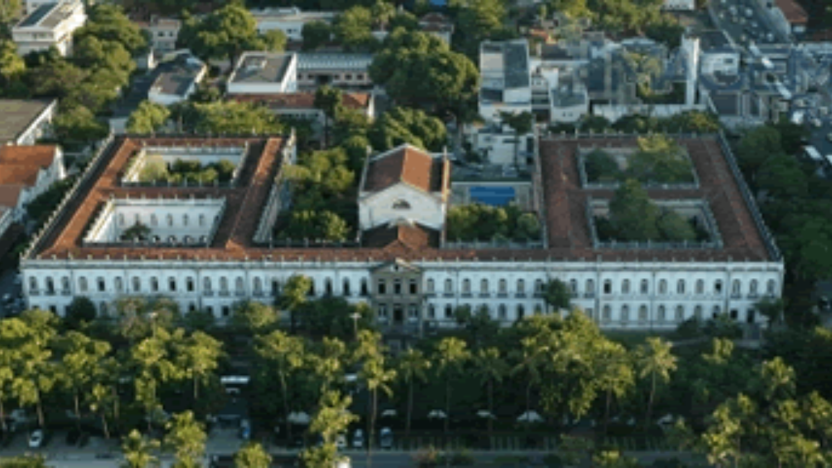 Vista superior da Universidade Federal do Rio de Janeiro