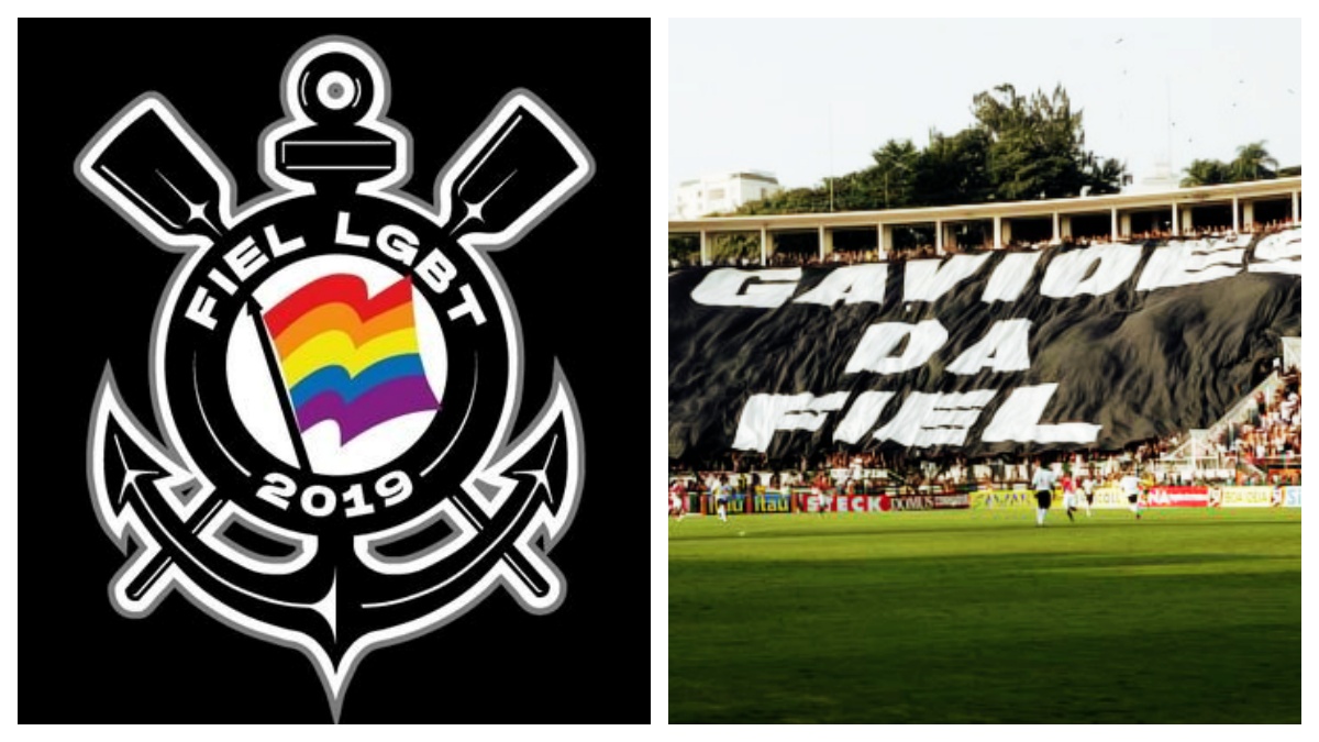 Imagem de logo Coletivo LGBT do Corinthians e do campo