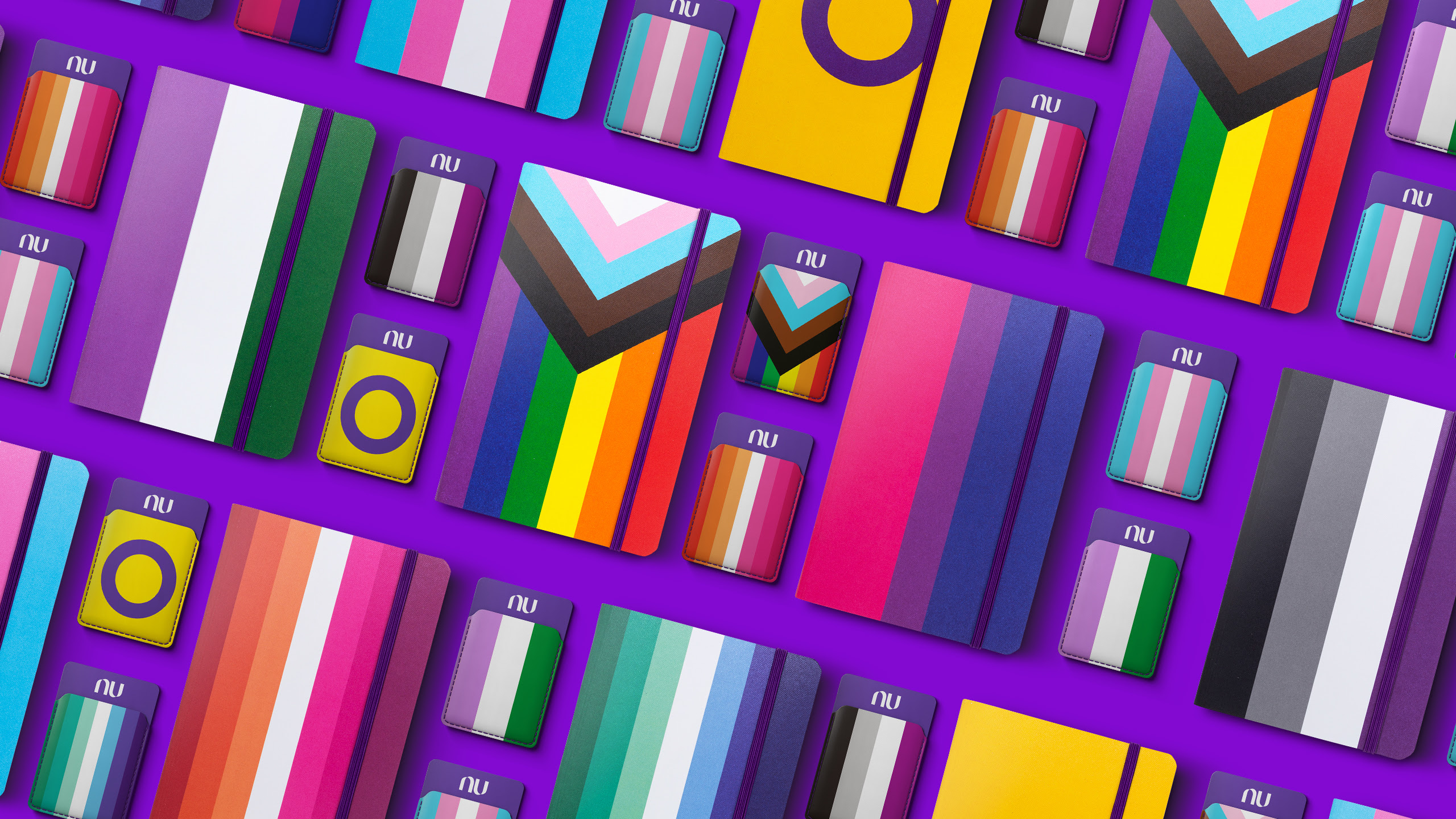 Nubank lança edição limitada de porta-cartões com bandeiras LGBT