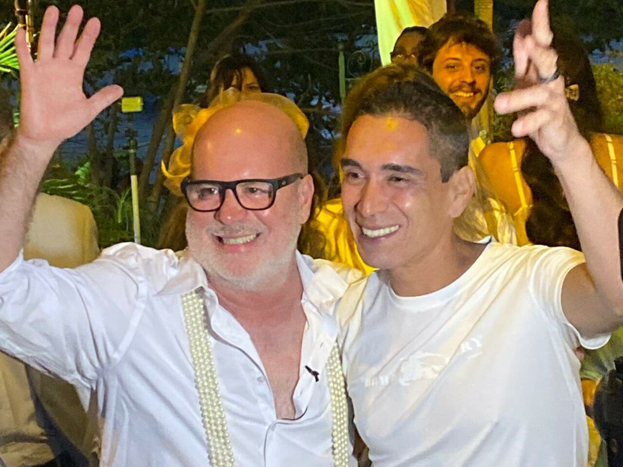Eder Meneghine e Hugo Oliveira