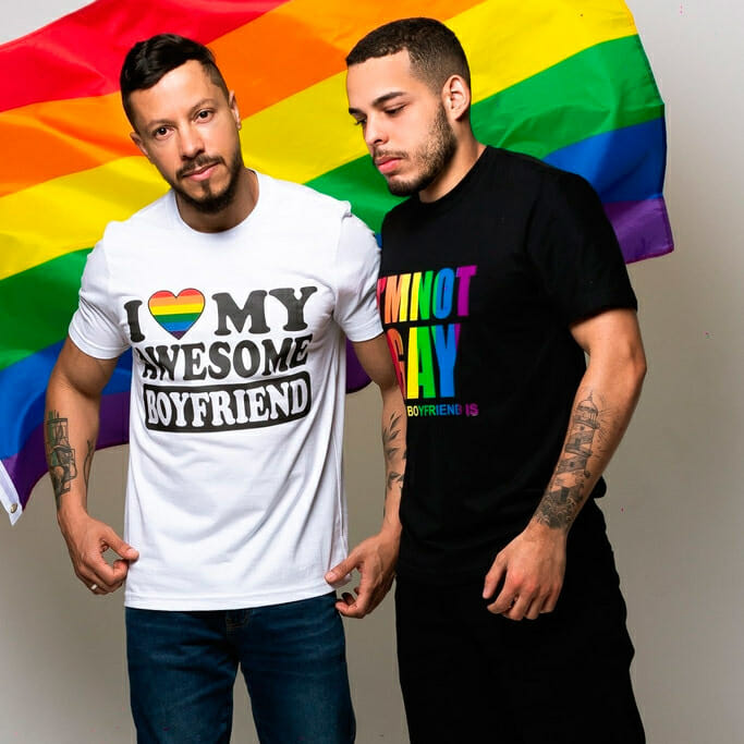 Camisetas Pride Brasil