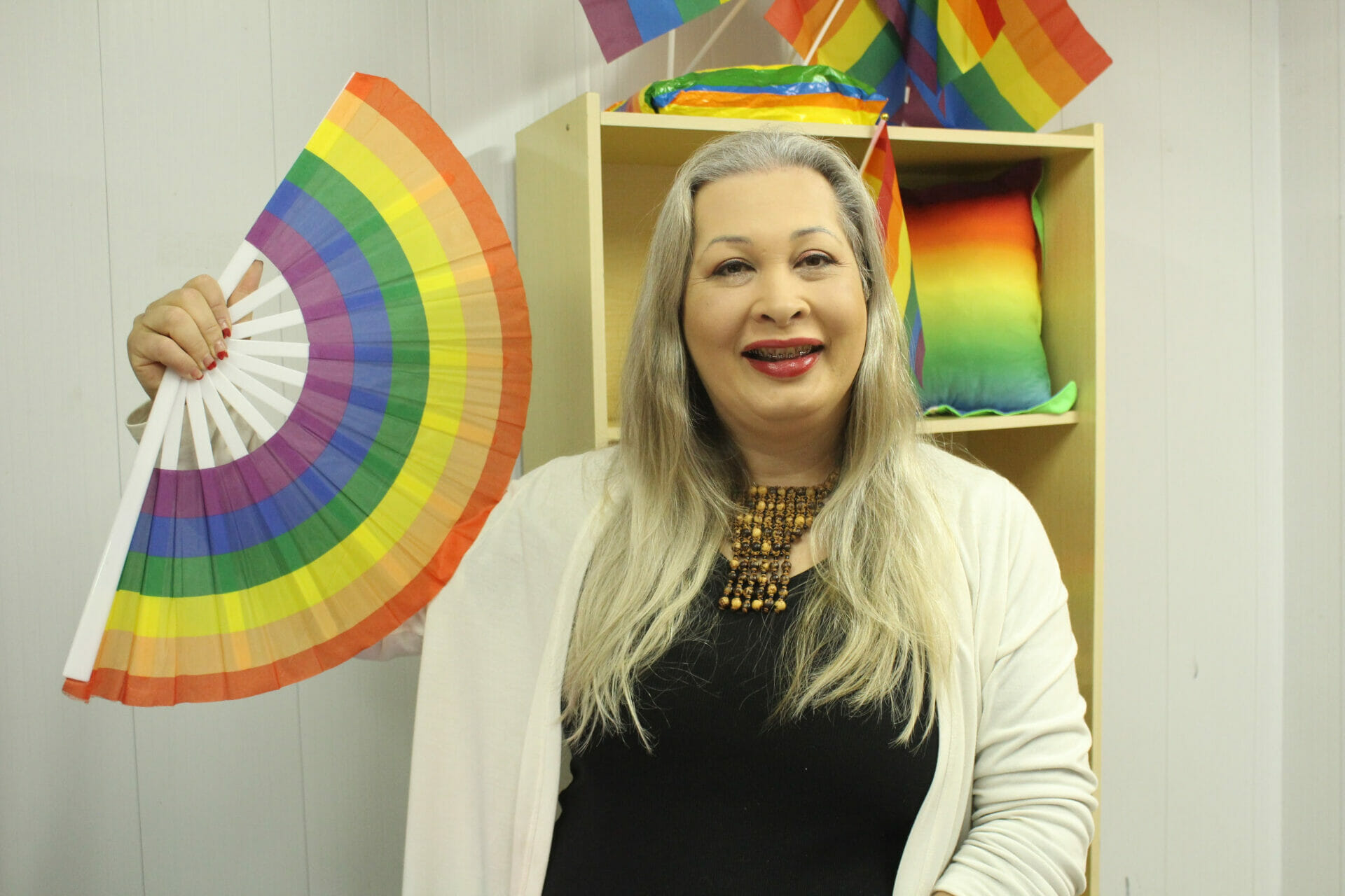 Cleo Araújo é ativista do movimento LGBT