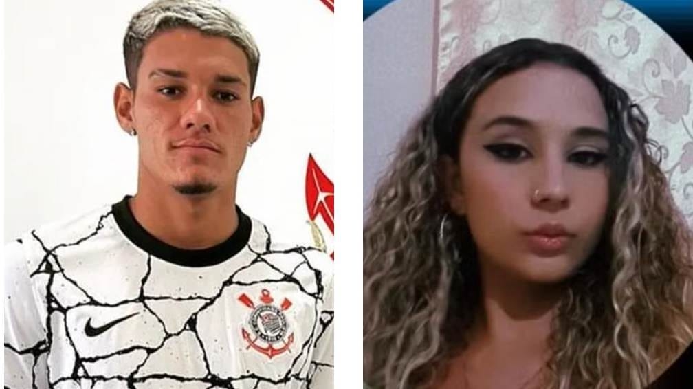 Jogador Dimas Cândido de Oliveira Filho e Livia Gabriele da Silva Matos