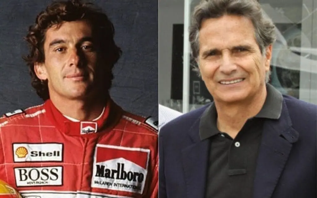 Ayrton Senna e Nelson Piquet