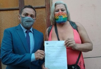 A ativista transexual Indianarae Siqueira