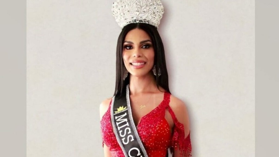 Isabelle Castro, 27 anos, eleita Miss Cuiabá CNB 2021 — Foto: Reprodução