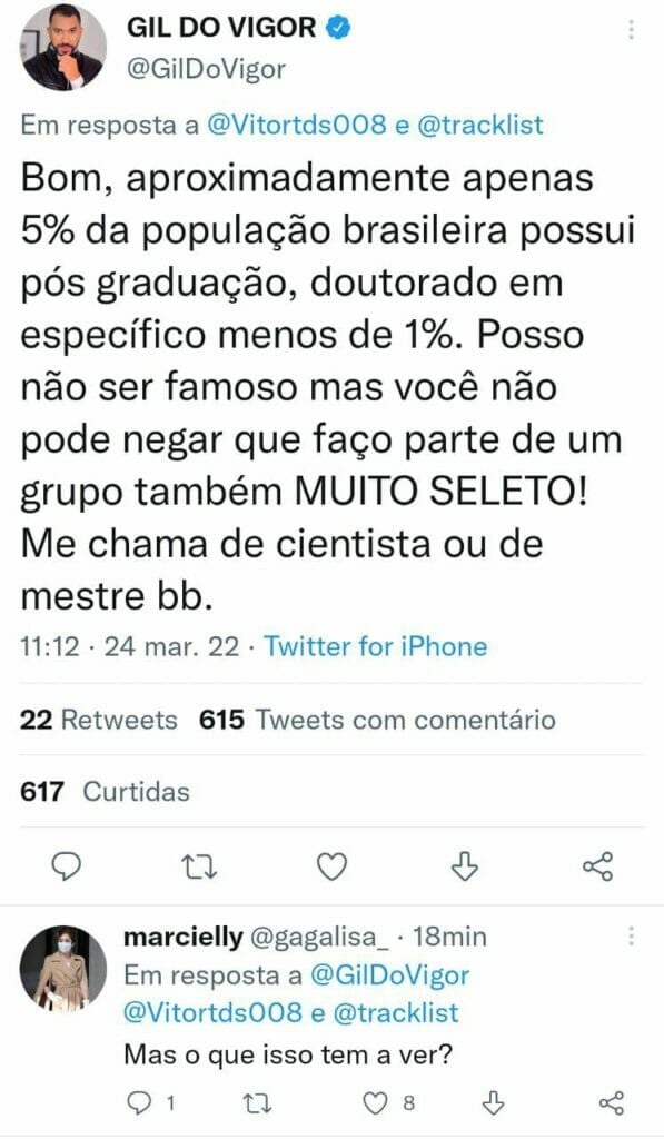 Print Twitter do Gil 