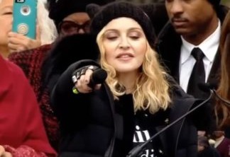 Madonna discursa contra Trump no palco da Women’s March de Washington