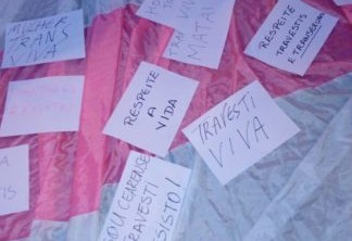 Cartazes de ordem contra o preconceito marcaram o evento
