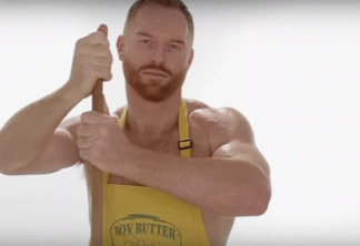 A nova campanha da “Boy Butter”, marca de lubrificantes