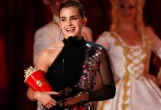 Emma Watson ganhou o prêmio de melhor atriz no MTV Awards pelo seu papel em A Bela e A Fera