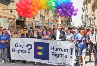 Parada do Orgulho LGBT acontece anualmente em Malta