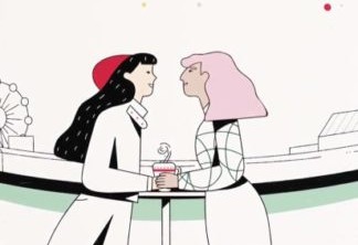 Campanha da rede Starbucks para o fim de ano com casais lésbicos