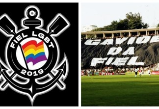 Imagem de logo Coletivo LGBT do Corinthians e do campo