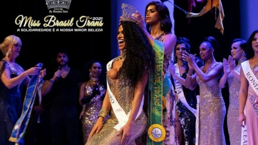 Nicolle Laís, foi eleita a Miss Brasil Trans 2021