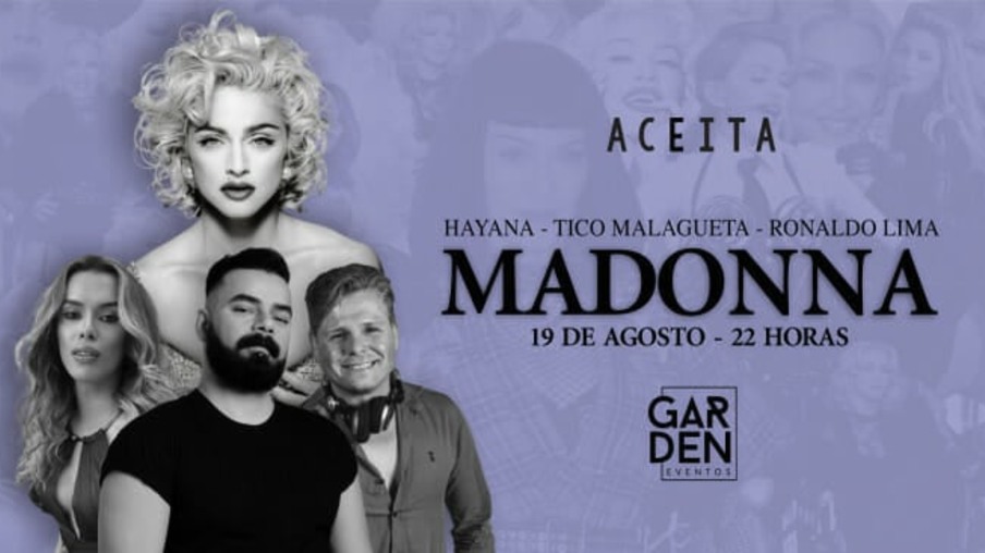 Festa Aceita comemora aniversário de Madonna