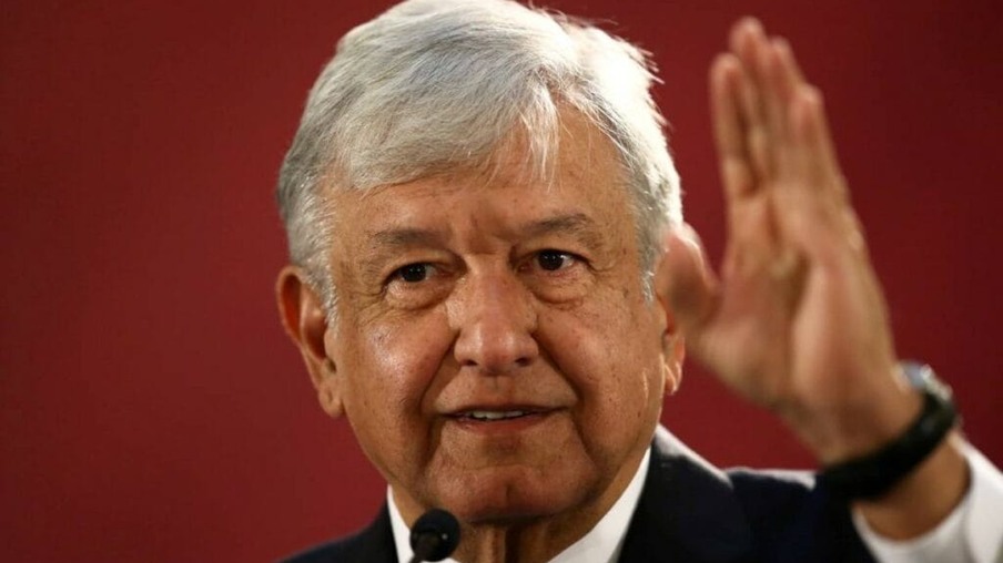 O presidente do México Andrés Manuel Lopéz Obrador