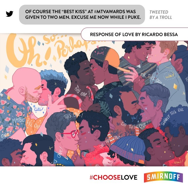 Smirnoff lança campanha de combate a LGBTfobia nas redes sociais