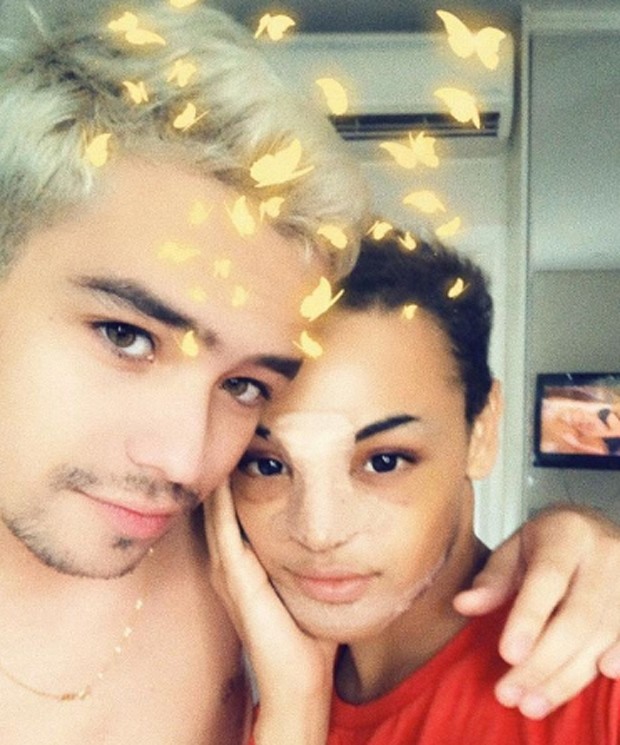 Pabllo Vittar e suposto namorado Leonardo Portilho