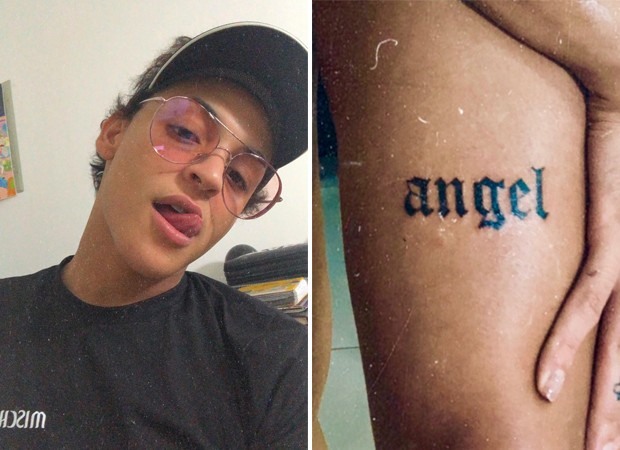 Pabllo Vittar exibe nova tatuagem 