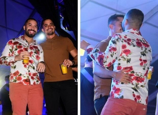 Gil é flagrado dançando agarradinho com boy