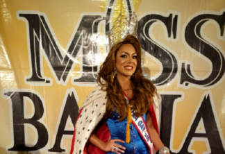 Drag queen Petra Perón conquista o título de Miss Bahia Gay 2017