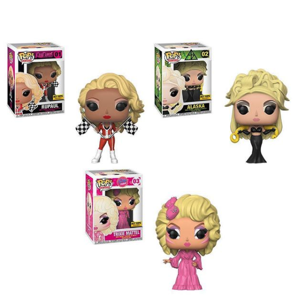 Coleção Funko de RuPaul's Drag Race