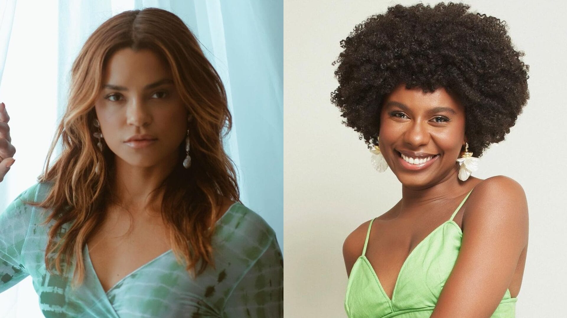 Lucy Alves e Indira Nascimento