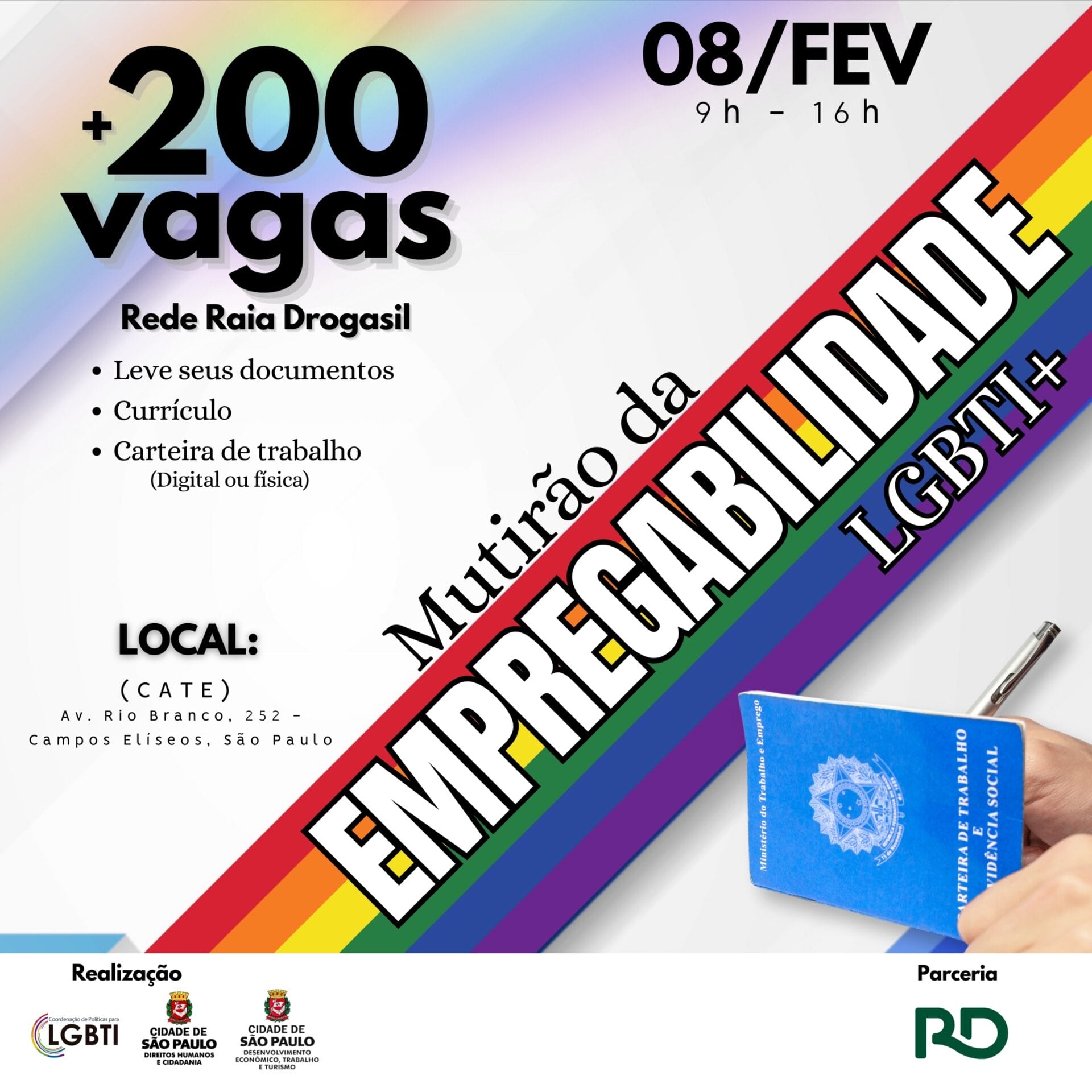 Empregabilidade trans e travesti