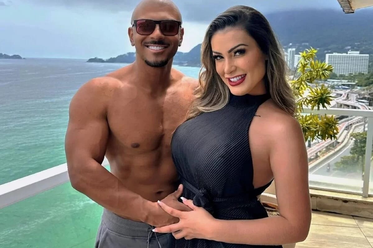 Andressa Urach e Lucas Ferraz