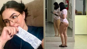 Musa do OnlyFans é ameaçada por vizinha após receber delivery de roupa íntima