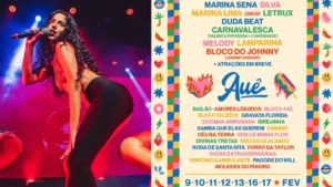 Marina Sena, Marina Lima e Letrux esquentam a terceira noite do festival Auê