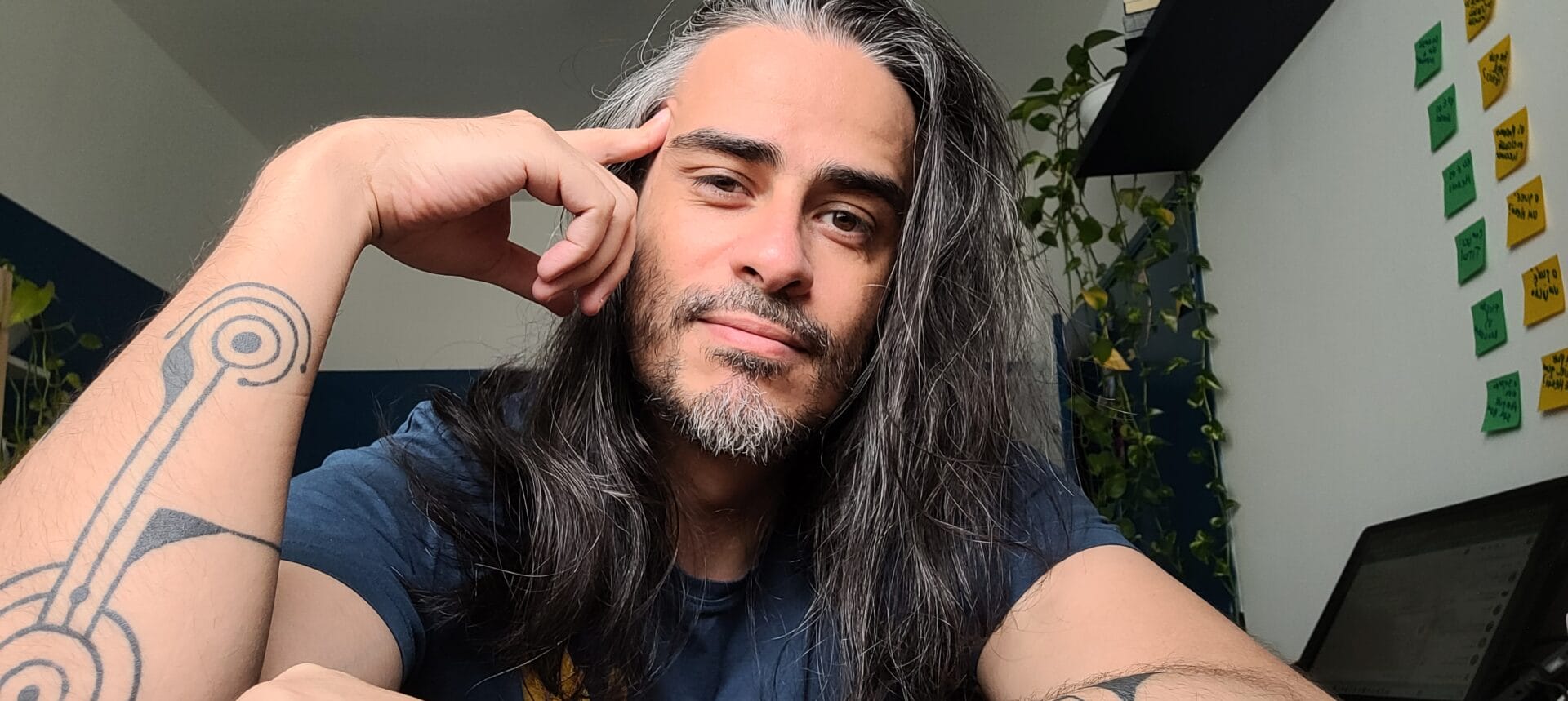 O autor Pedro Ivo